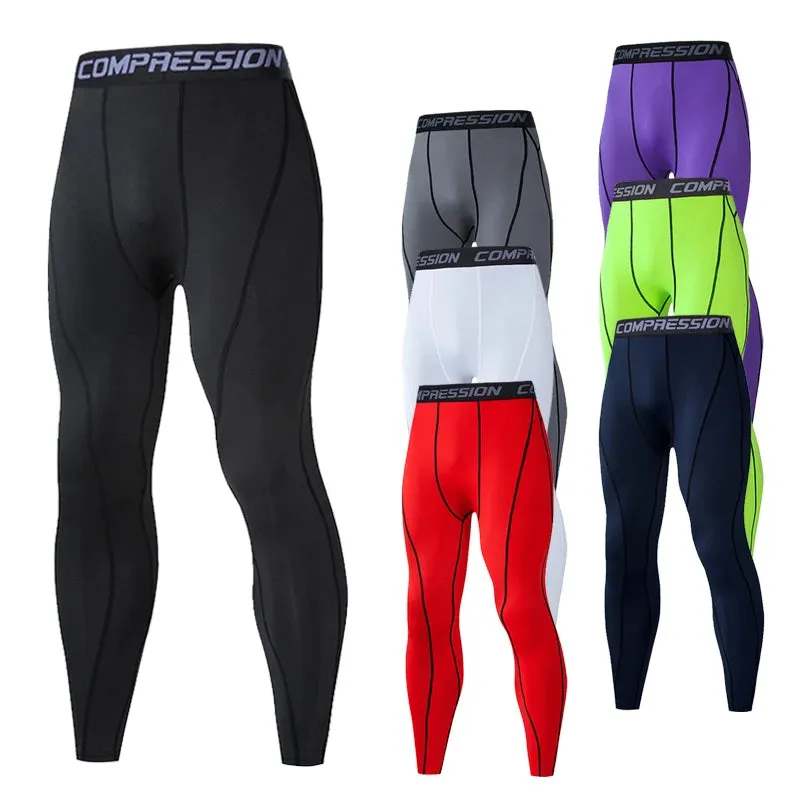 Aidase Mens Compression Sweatpants Male Tights Sport Pants for Gym Fitness Running Joggings Workout Trousers Dry Fit Leggings