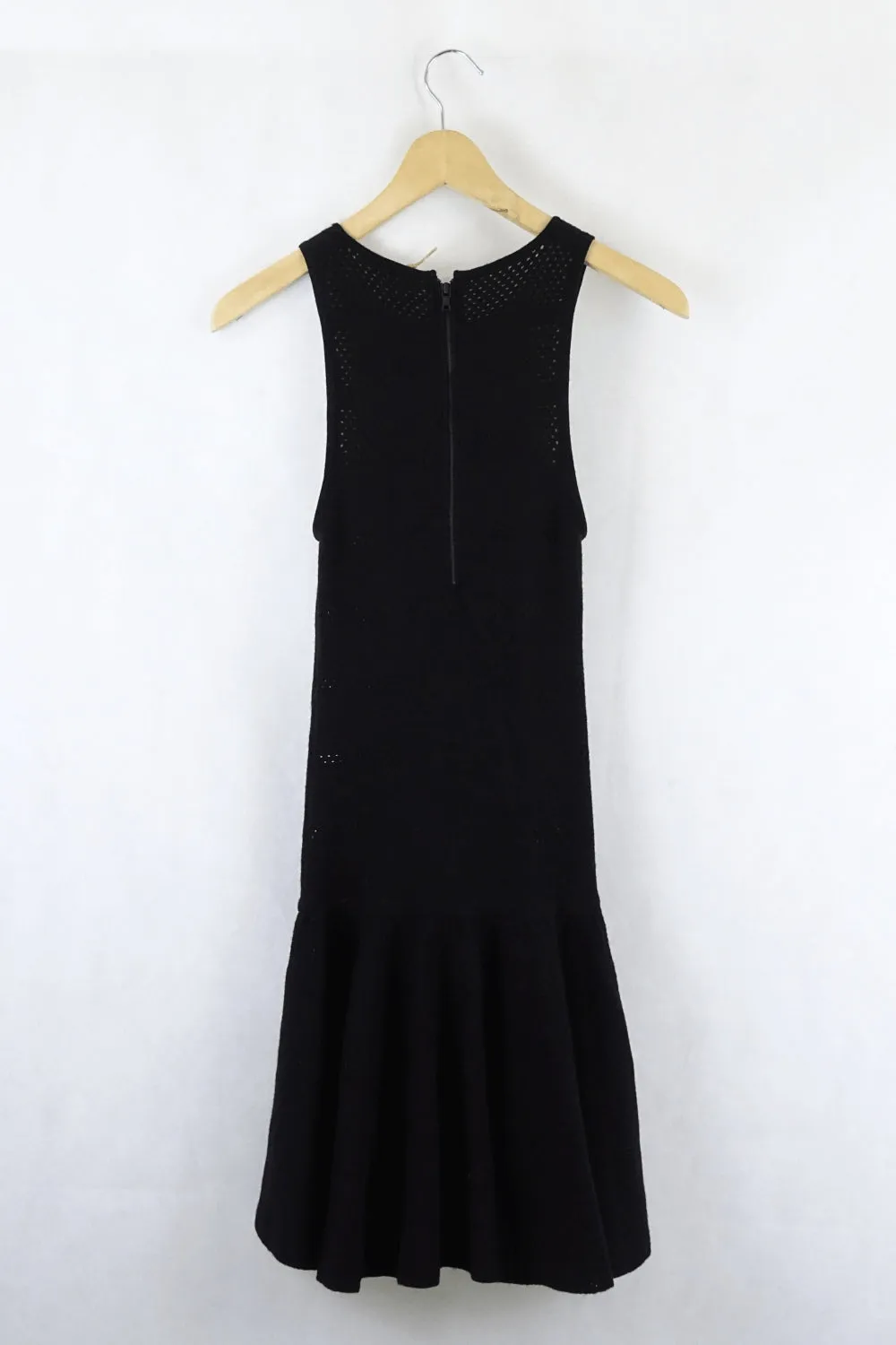 Alice   Olivia Black Knit Dress XS