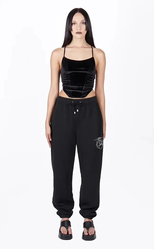 Angel Diamante Sweatpants