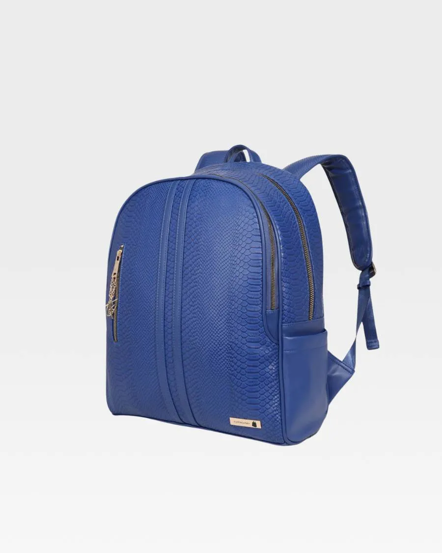 Apollo 1 Backpack & Rolling Duffle Bag Set in Royal Blue