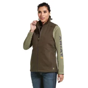 ARIAT - Women's - Rebar DuraCanvas Insulated Vest, Wren