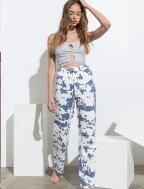 Bailey Blue & White Vintage Denim pants