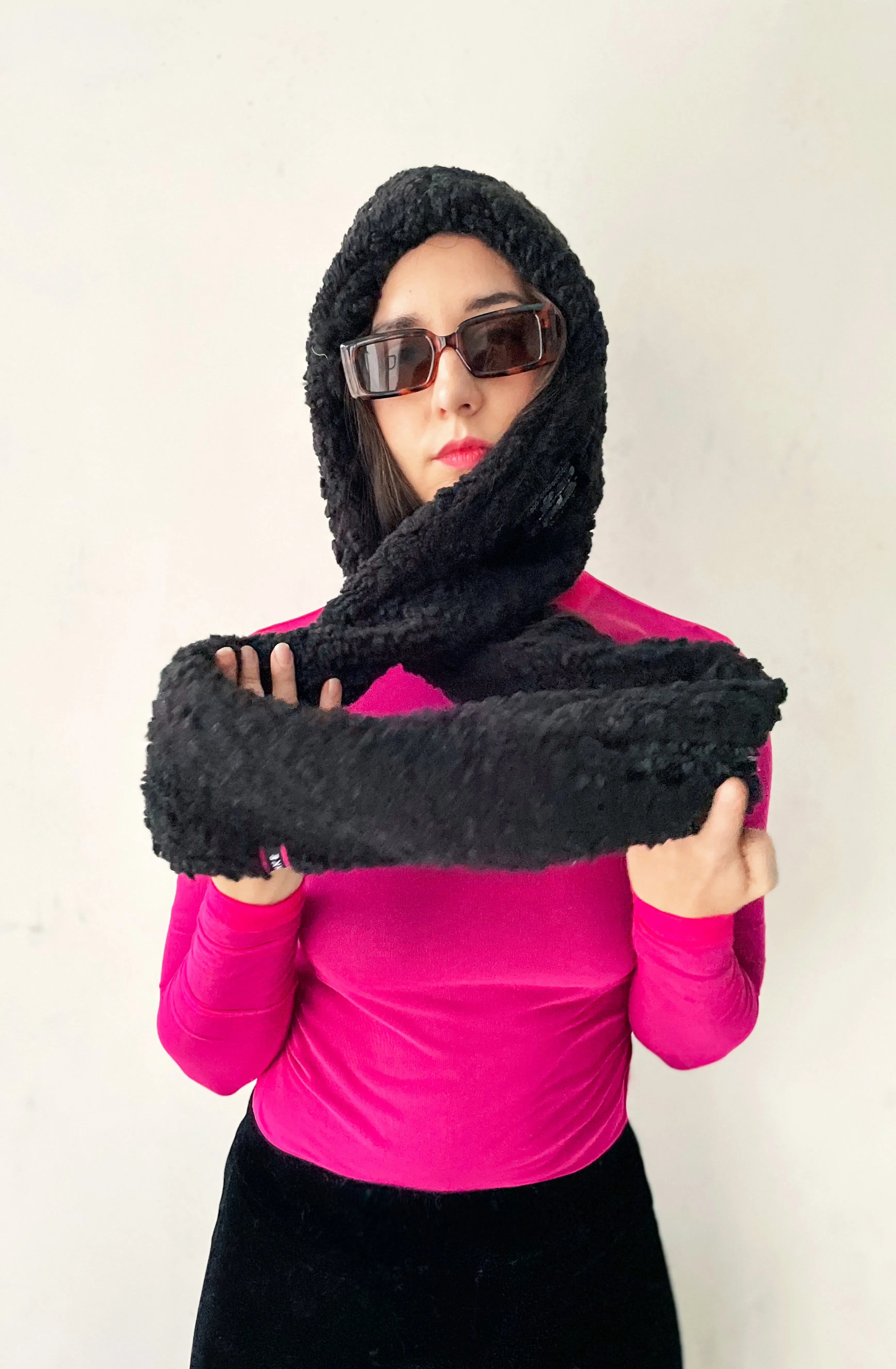 Balaclava Hoop Mütze | Black