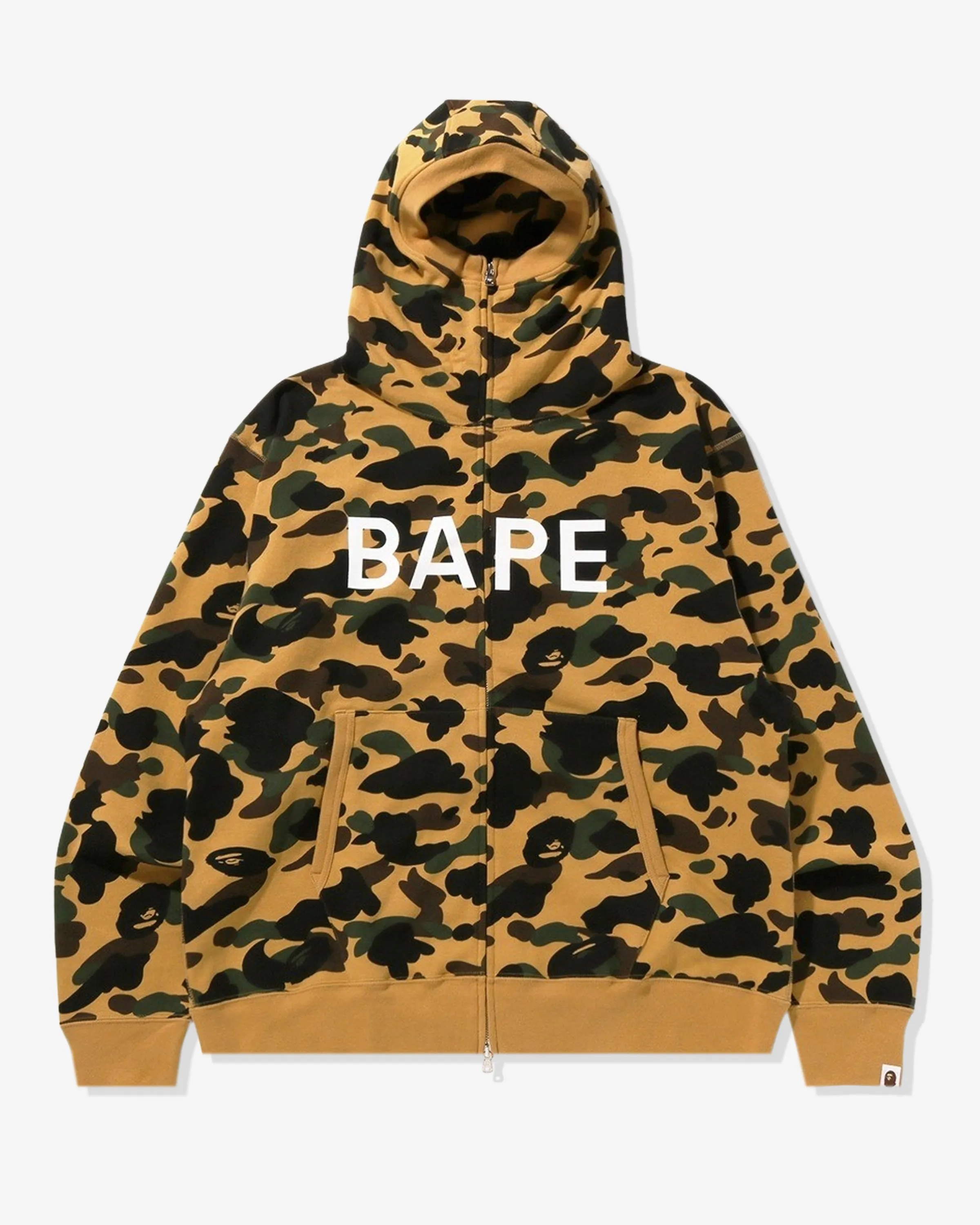 BAPE 1ST CAMO BALACLAVA FULL ZIP HOODIE