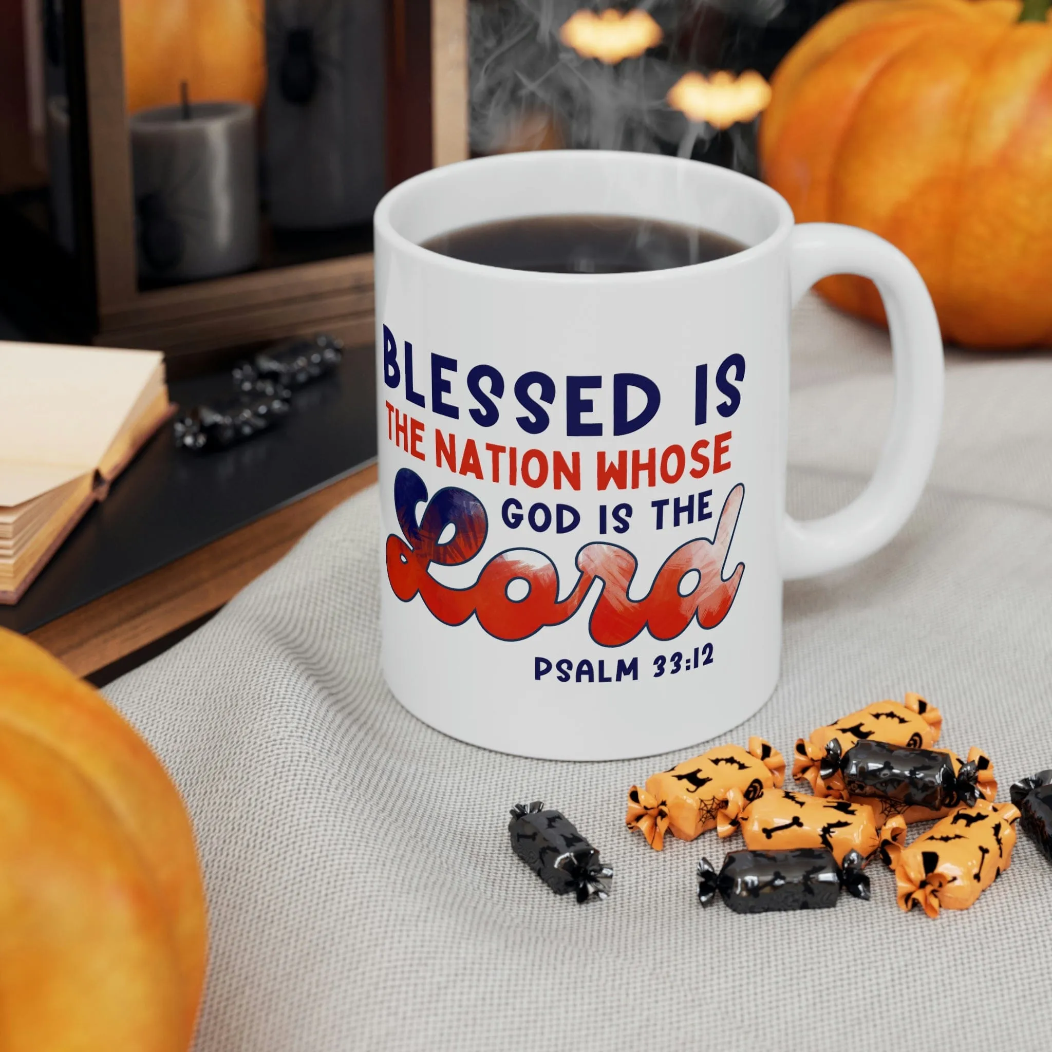 Blessed is the Nation 11oz Mug