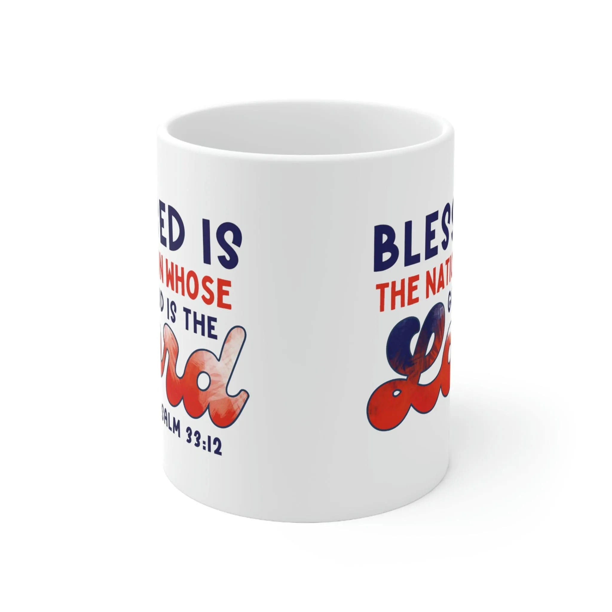 Blessed is the Nation 11oz Mug