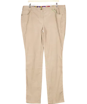 Boden Beige 5 Pocket fine Corduroy Slim Trousers UK 20