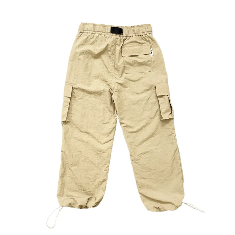 Boy Cargo Sweatpants - Beige - SB2311274A