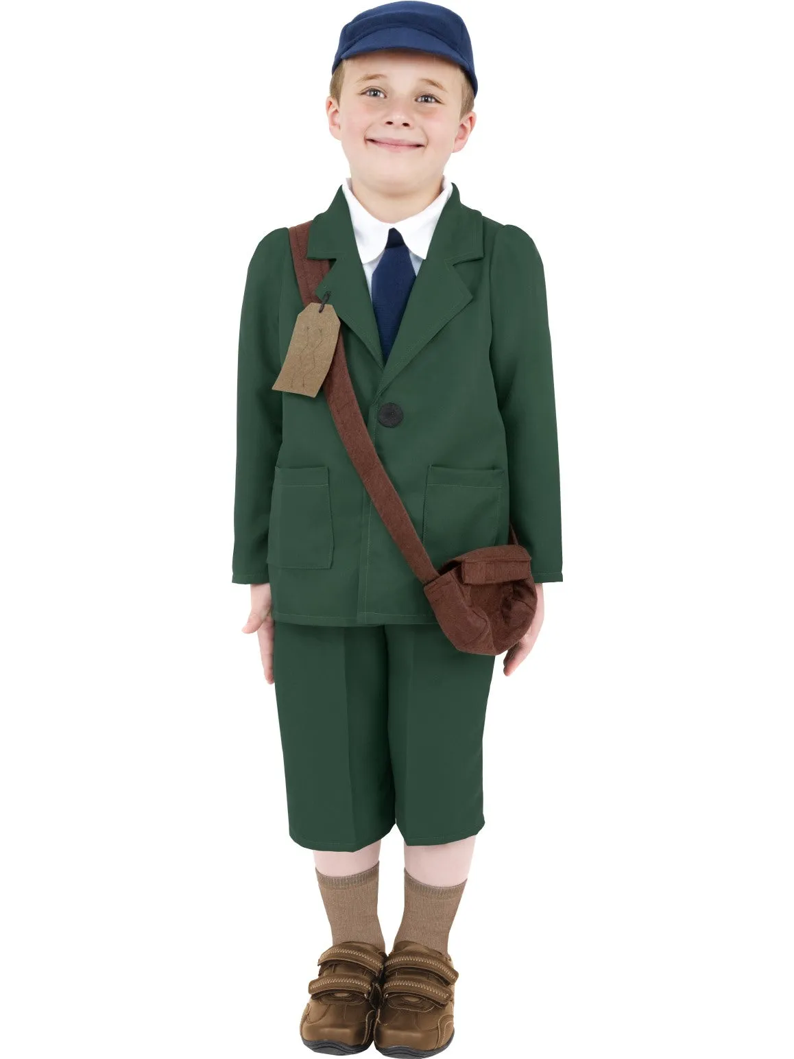 Boys Costume - World War II Evacuee Boy