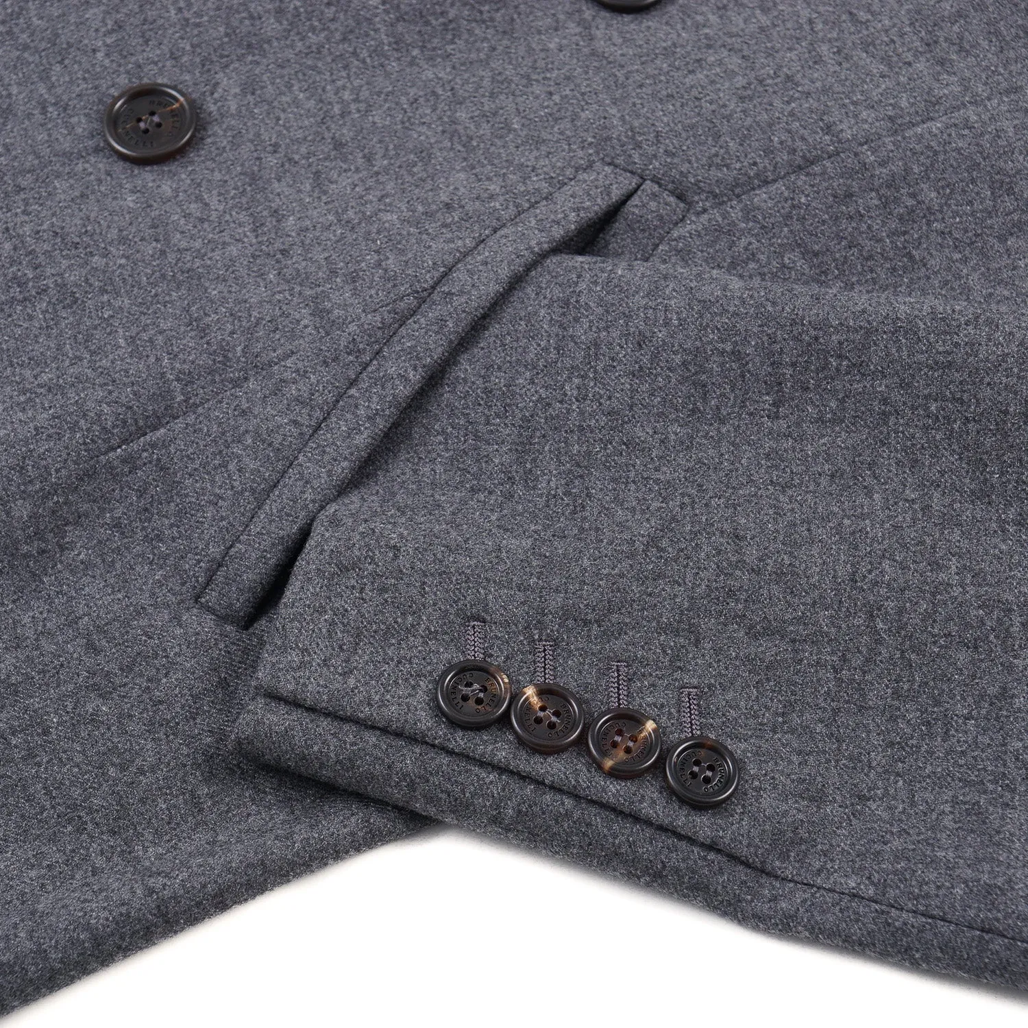 Brunello Cucinelli Mid-Weight Cashmere Peacoat