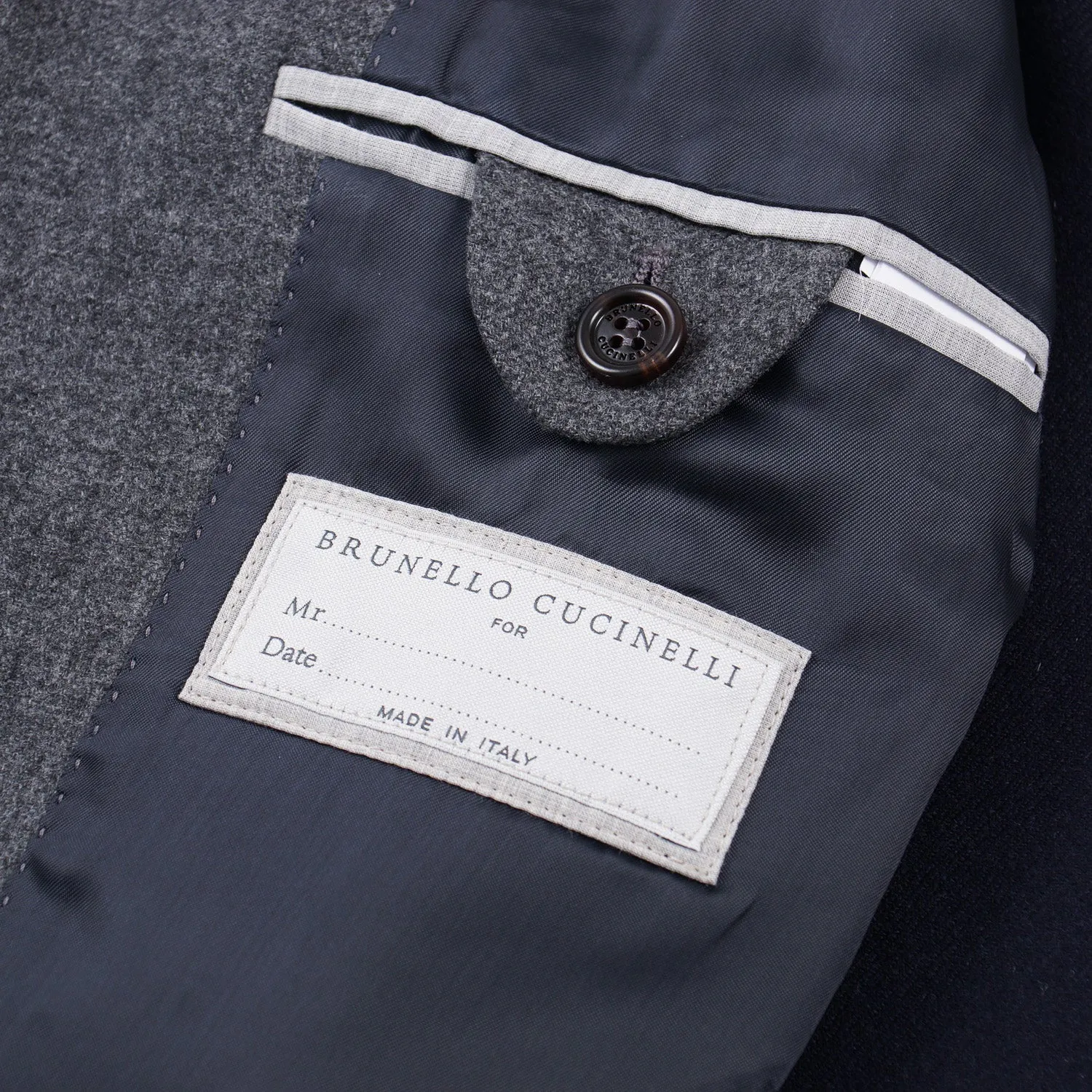 Brunello Cucinelli Mid-Weight Cashmere Peacoat