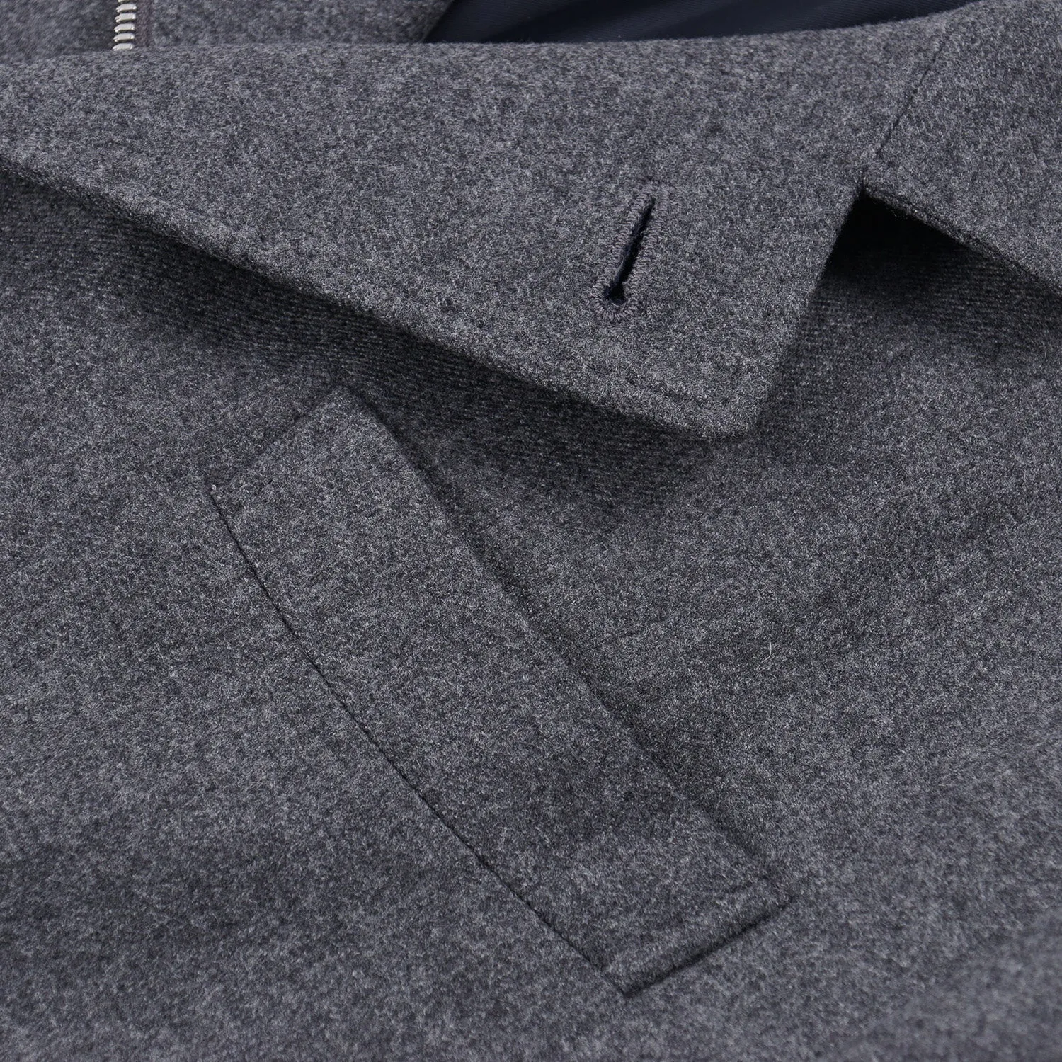 Brunello Cucinelli Mid-Weight Cashmere Peacoat