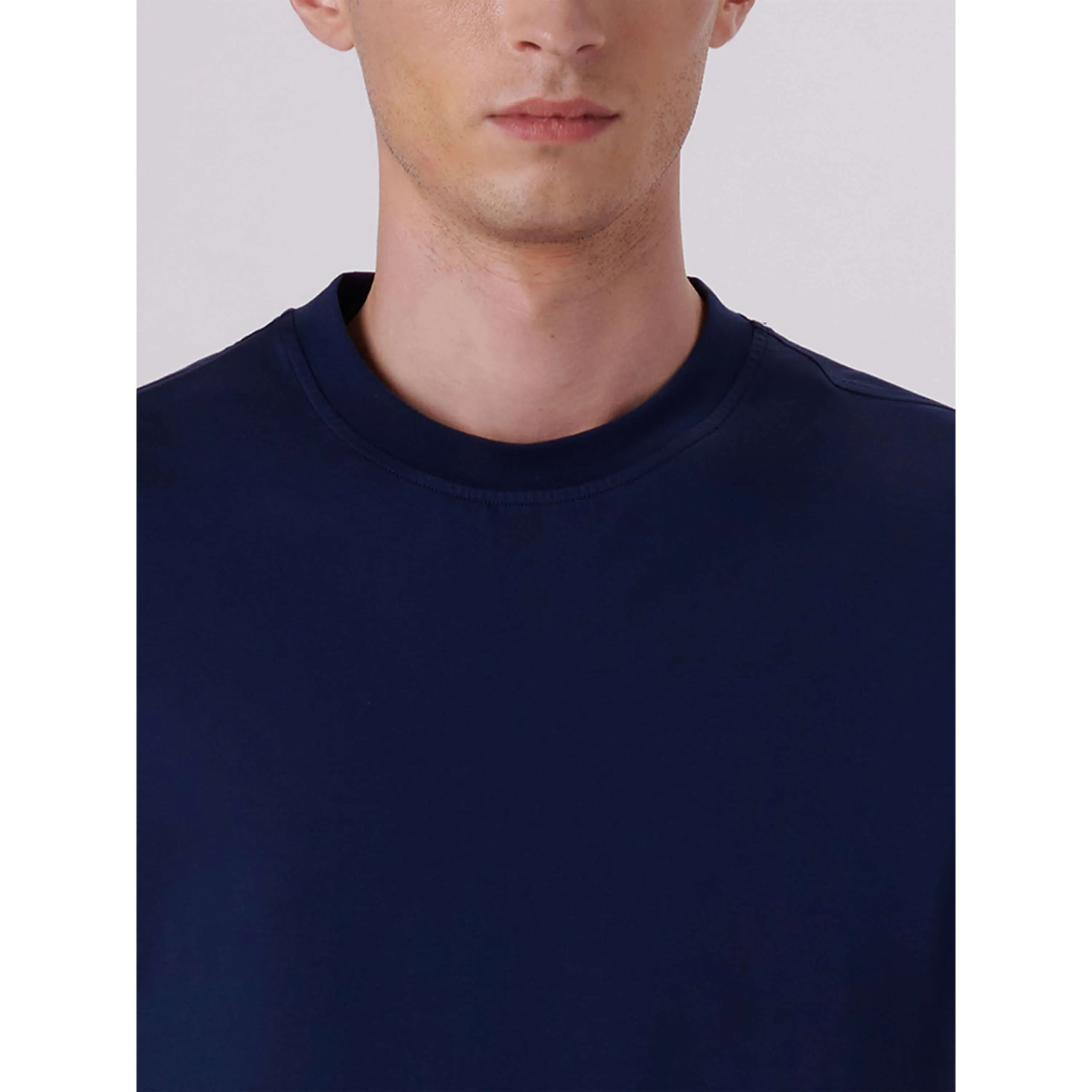 Bugatchi Ooohcotton Tech T-Shirt - Navy