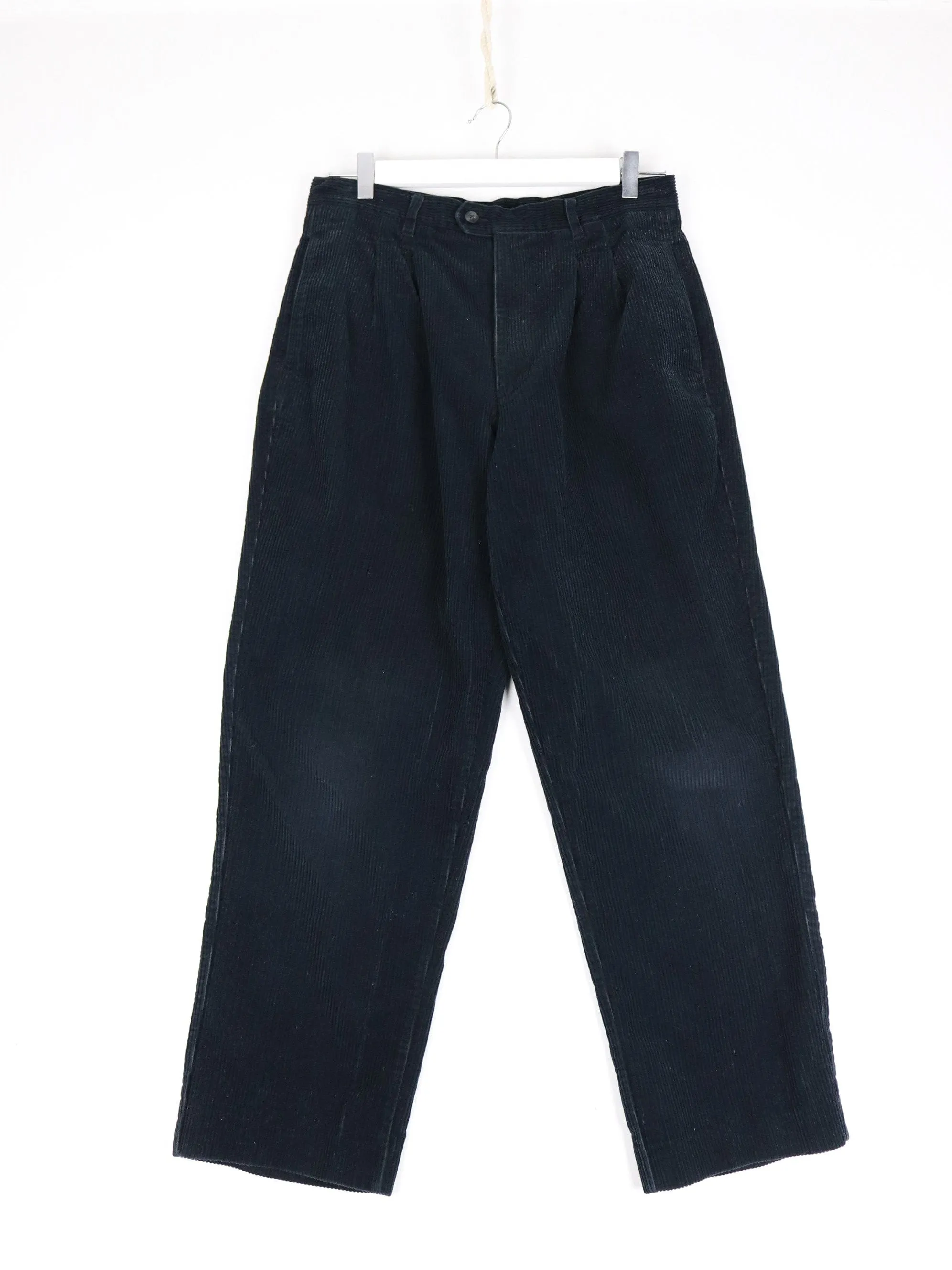 Burton Pants Mens 32 x 28 Blue Corduroy Trousers
