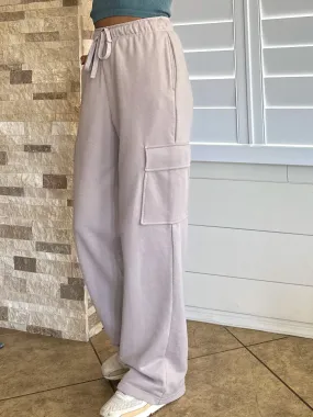 Cargo Sweatpants - Taupe