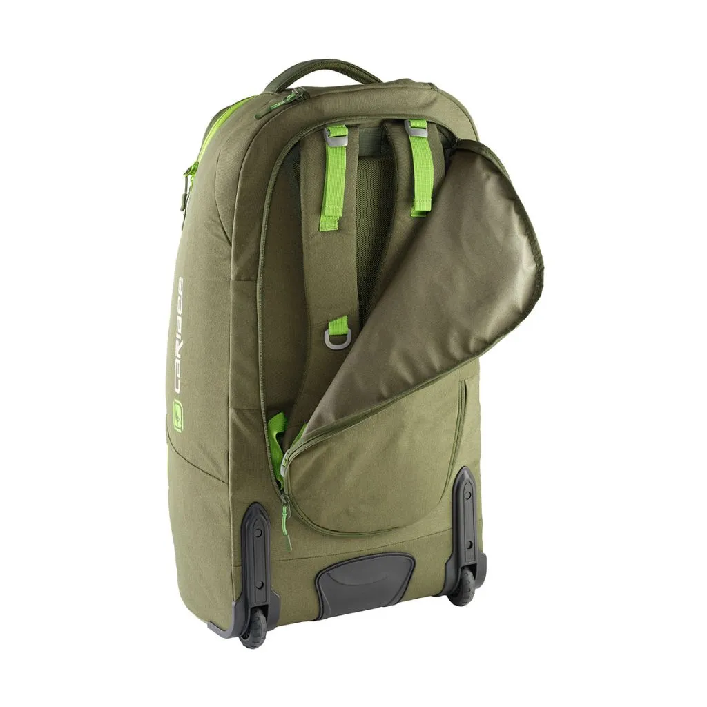 Caribee Adventure 70L Hybrid Wheeled Travel Duffel/Backpack - Olive