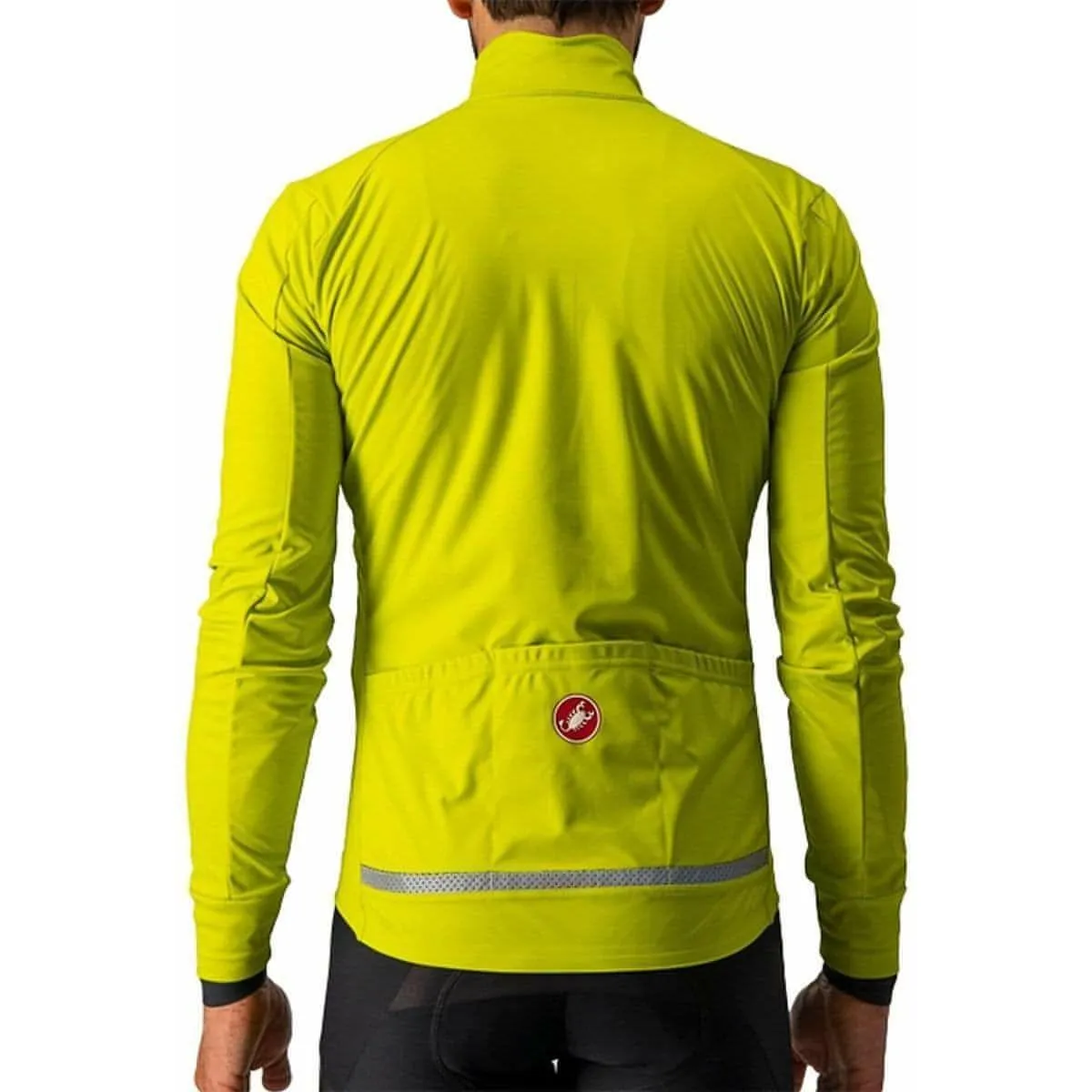 Castelli GO Mens Cycling Jacket - Yellow