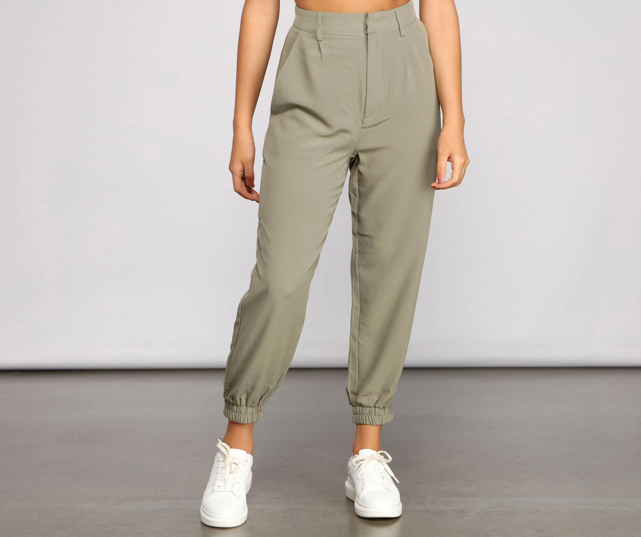 Casual-Chic Trouser Joggers