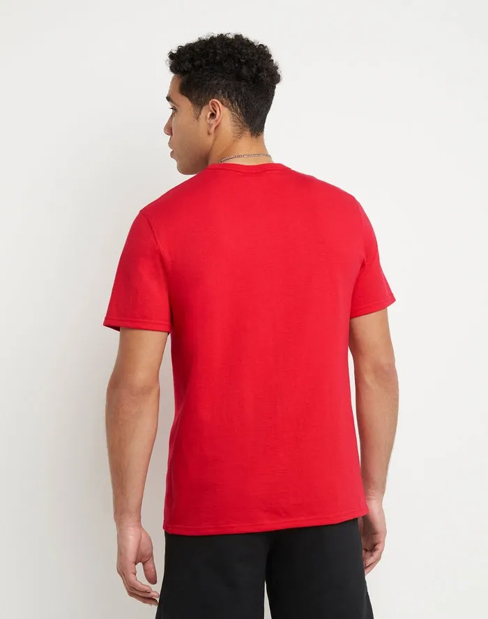 Champion C logo Heritage Tee Team Red Scarlet GT19 Y06145 2WC