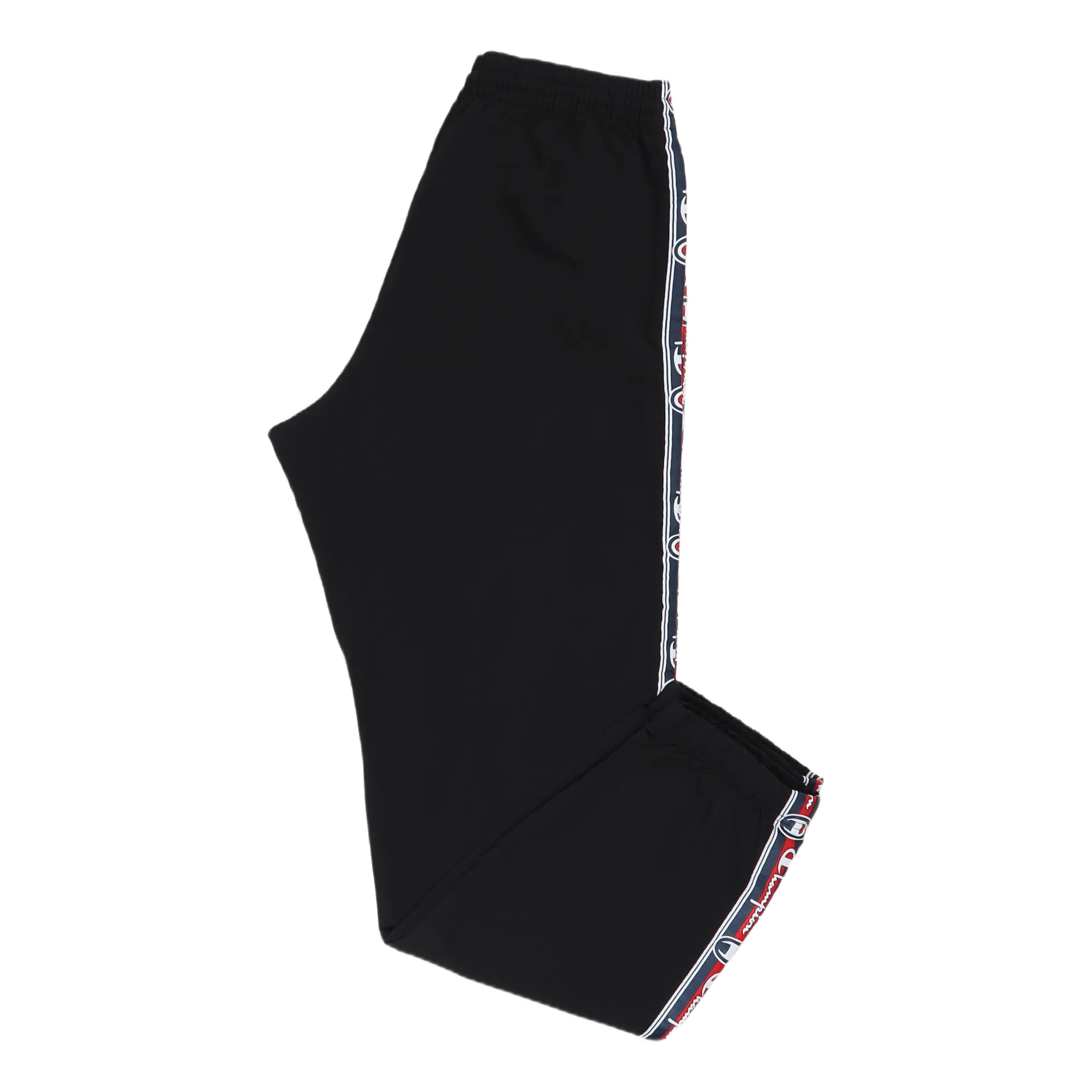 Champion Joggers With Side Log Black
