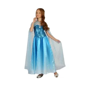 Children Deluxe Ice Princess Frozen Elsa Costume