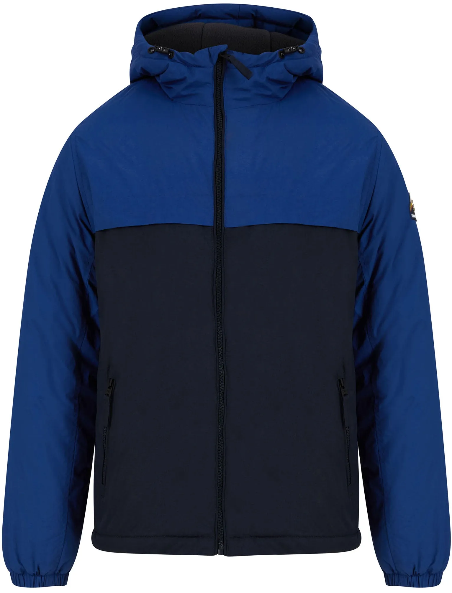 Cleo Microfleece Lined Hooded Taslon Ripstop Coat In Sodalite Blue - Tokyo Laundry