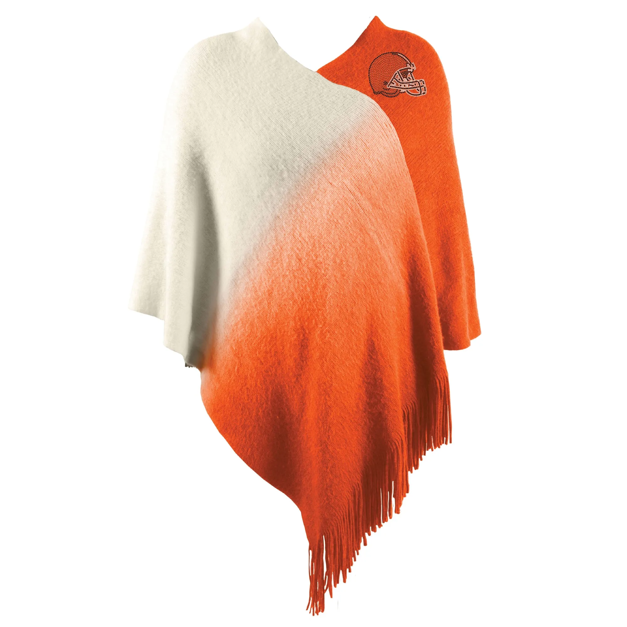 Cleveland Browns Dip Dye Poncho