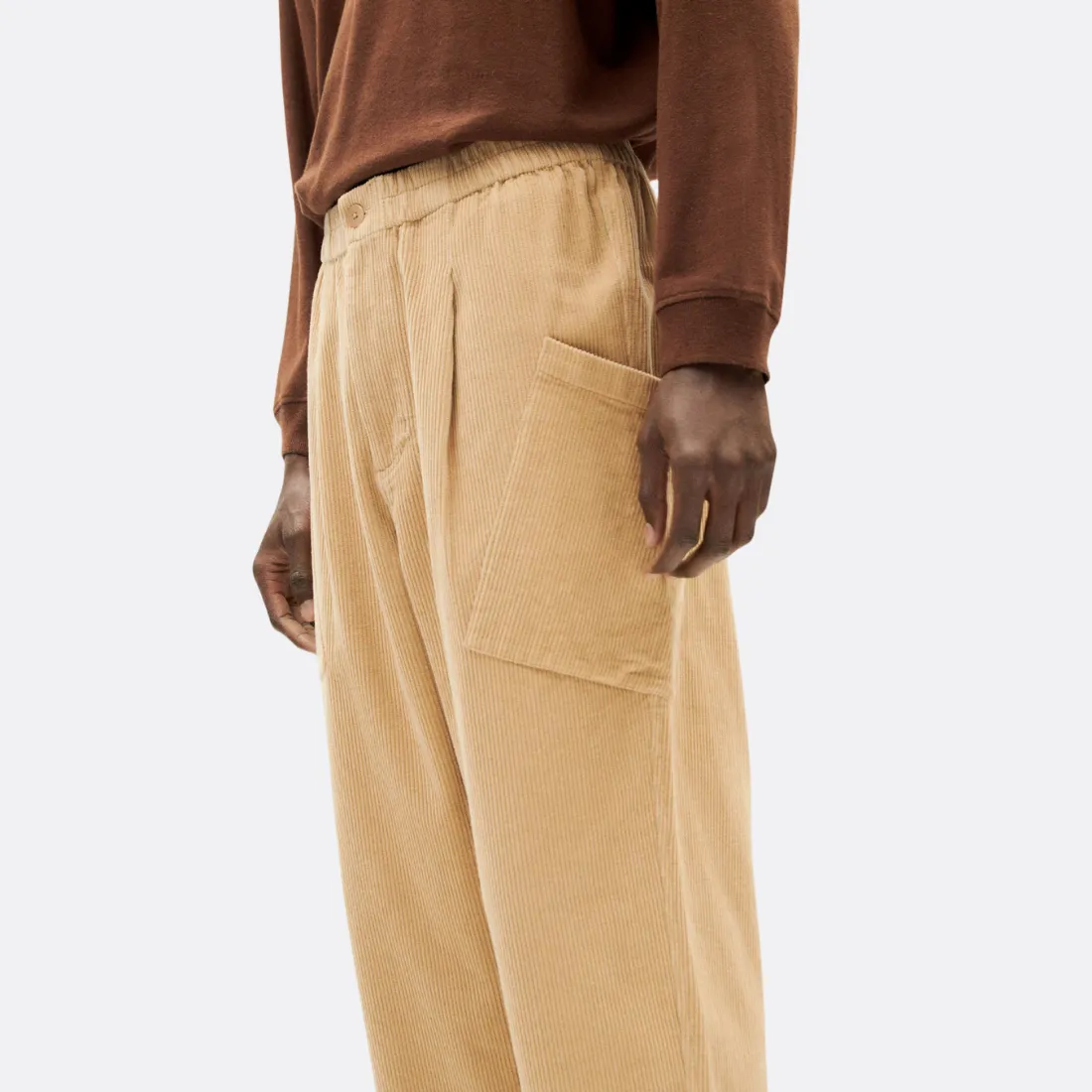 Cloud Cream Corduroy Max Pants