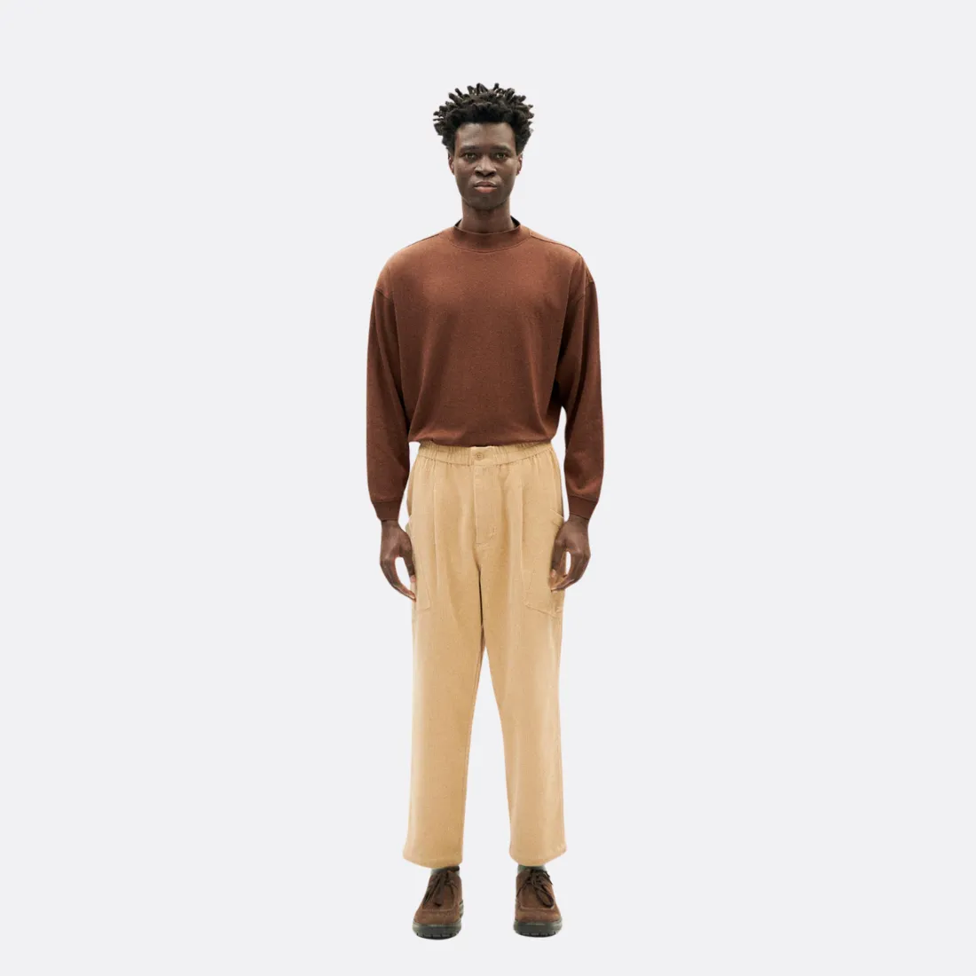 Cloud Cream Corduroy Max Pants