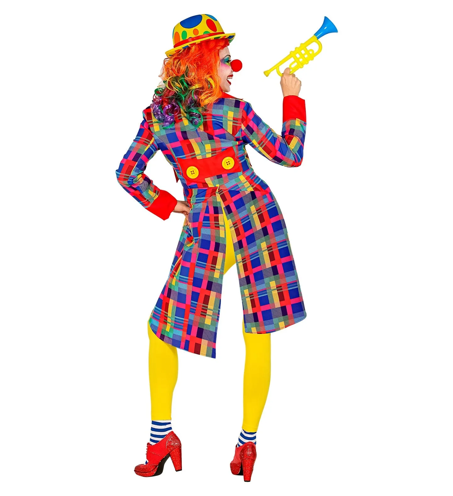 Clown Carnival Tailcoat Jacket Ladies