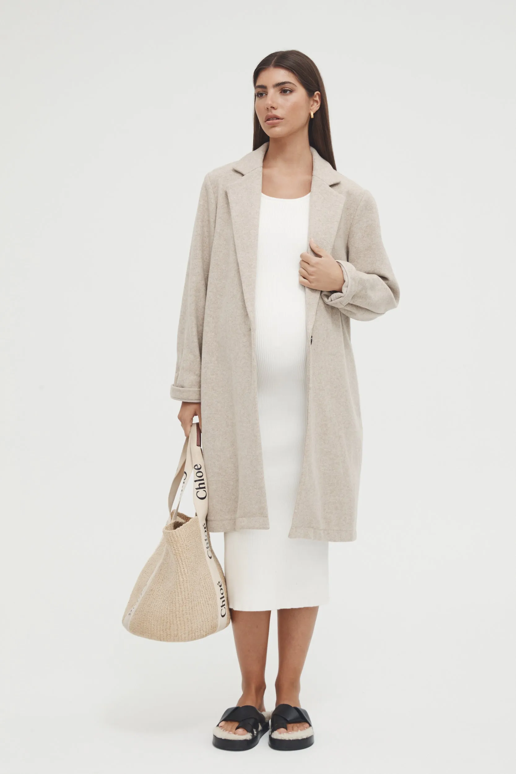 Coastline Knit Dress II (Ivory)