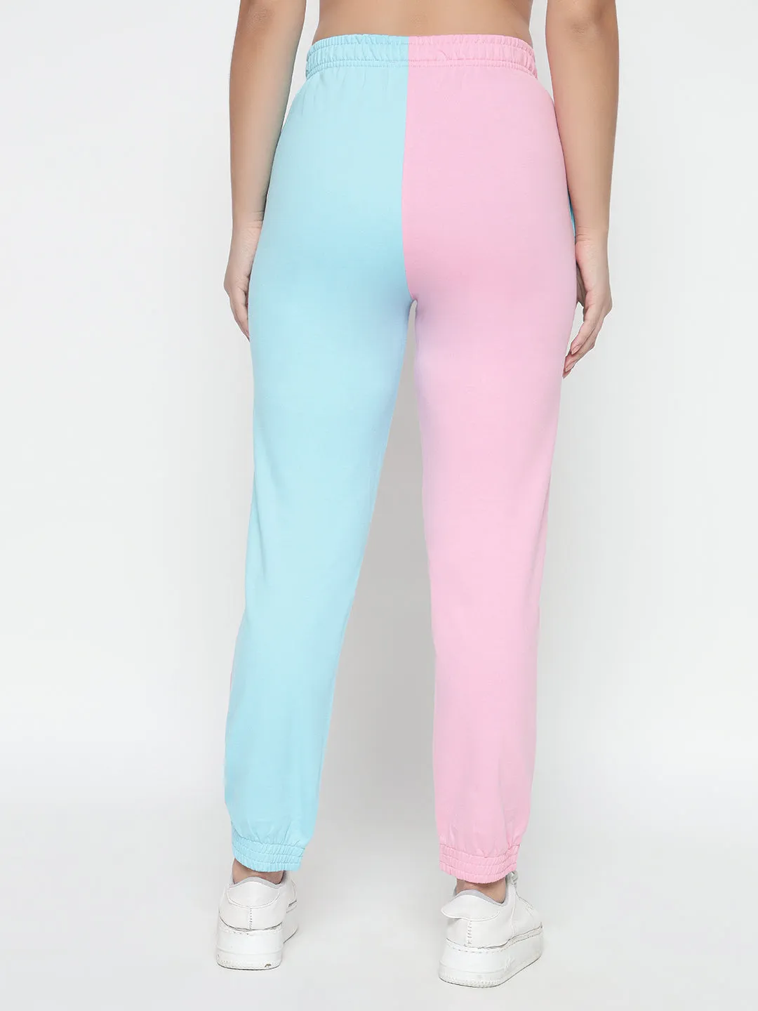 Colour Block High Rise Pants