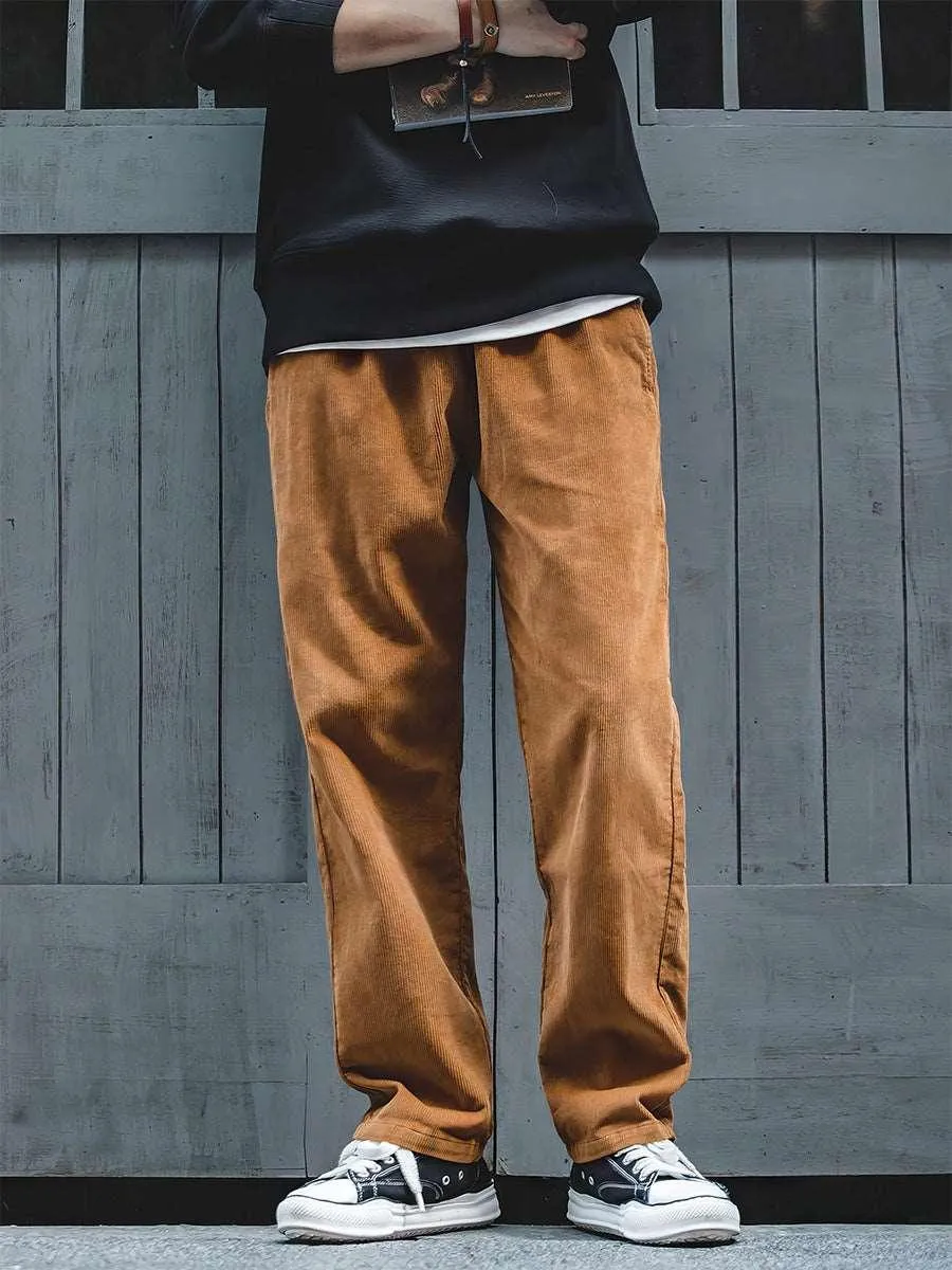 Corduroy Casual Dad Pants