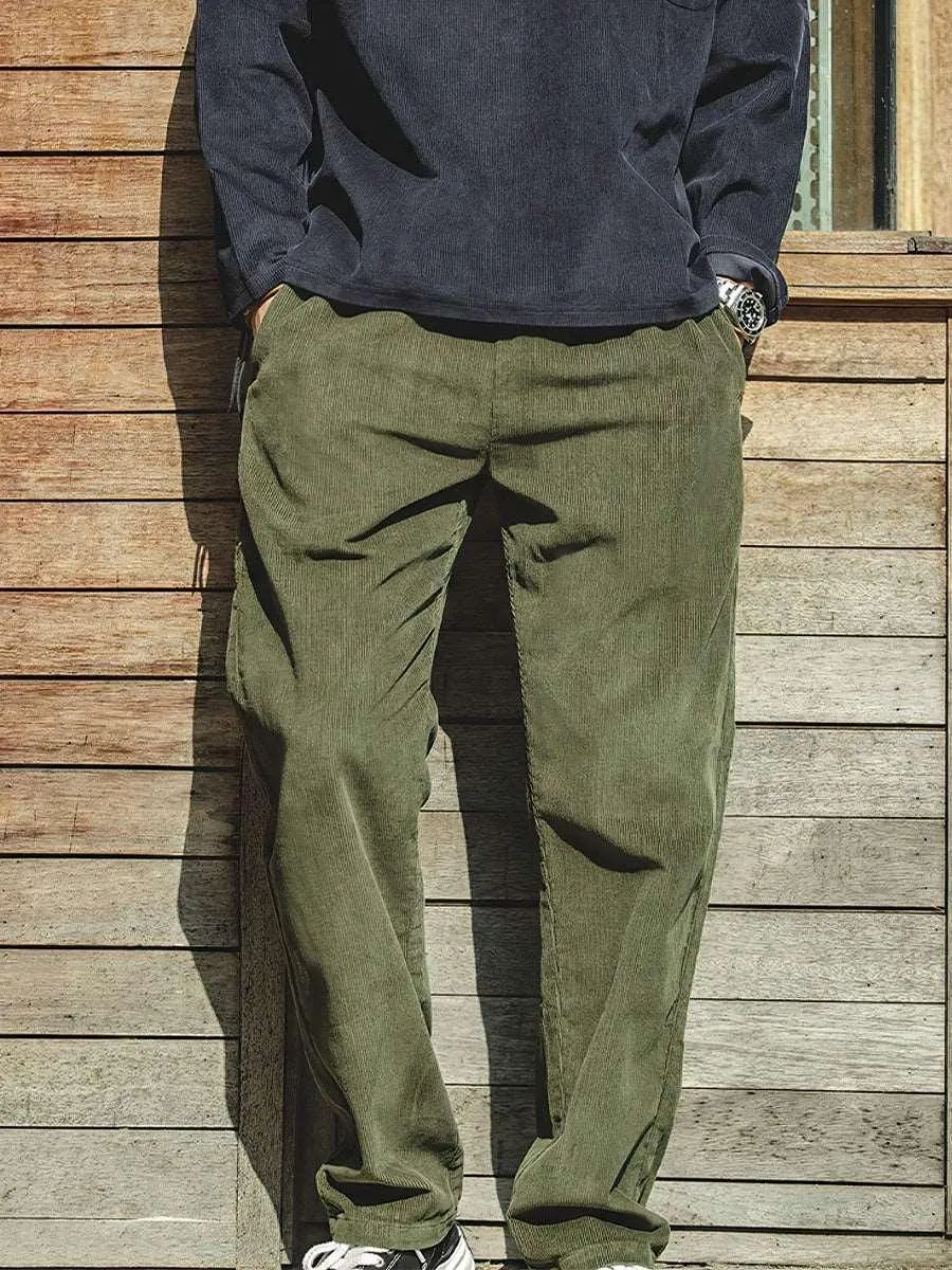 Corduroy Casual Dad Pants