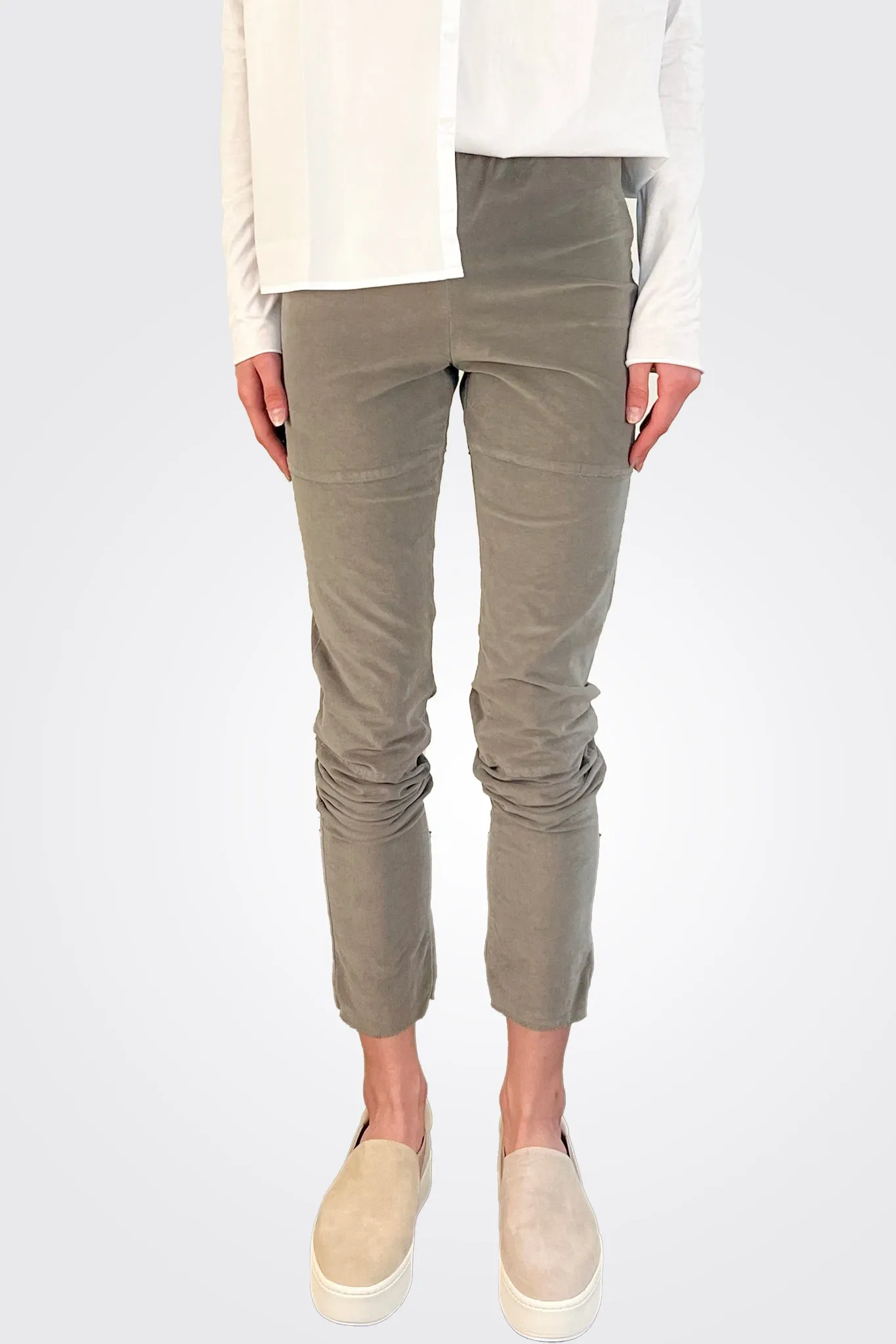 Corduroy Legging Pants - Marble