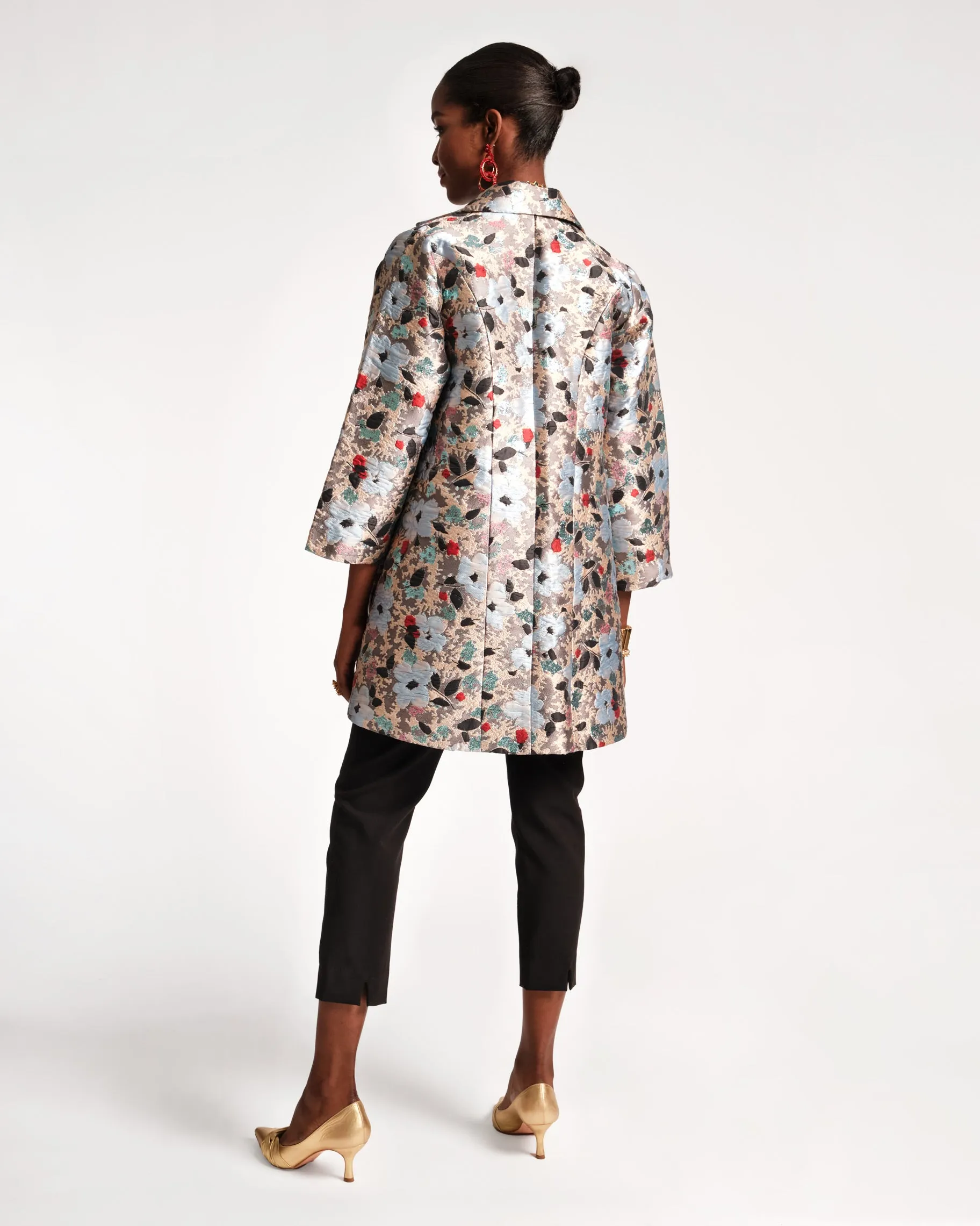 Cornelia Swing Jacket Poppy Party