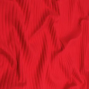 Cotton Wide Ribbed Jersey - Red