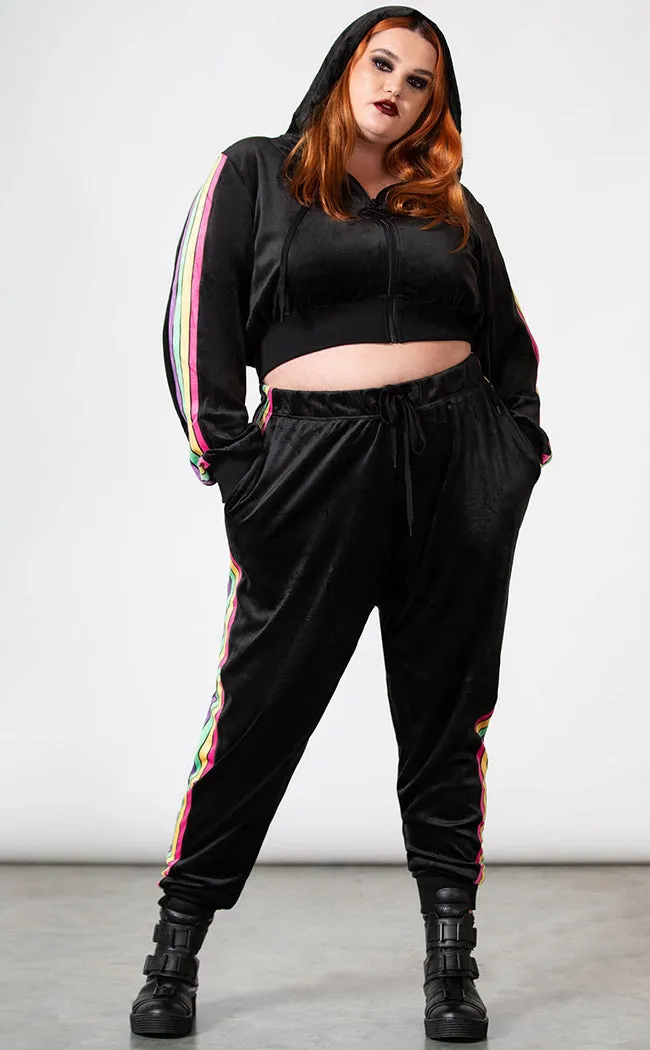 Coven Chill Velour Hoodie [Plus-Size]