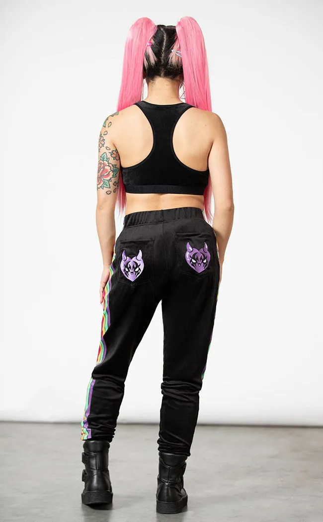 Coven Chill Velour Joggers