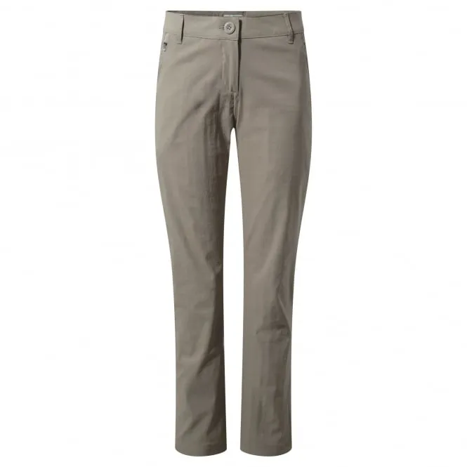 Craghoppers Ladies Kiwi Pro Stretch Trousers - Mushroom