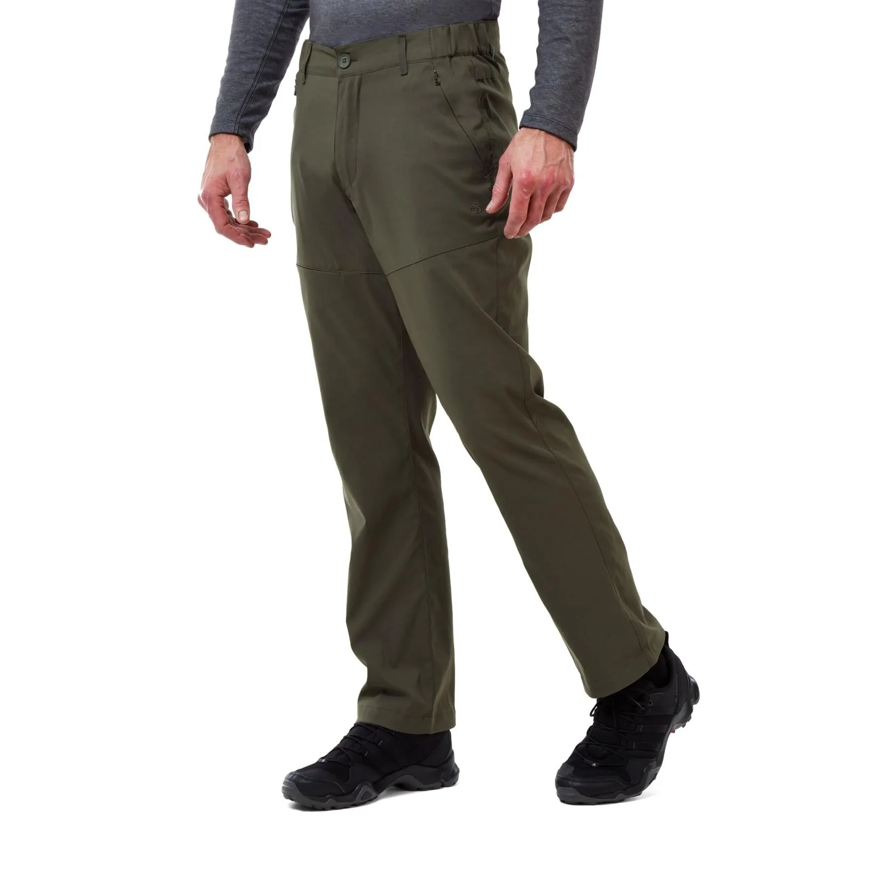 Craghoppers Mens Kiwi Pro II Walking Trousers Stretch Short Leg