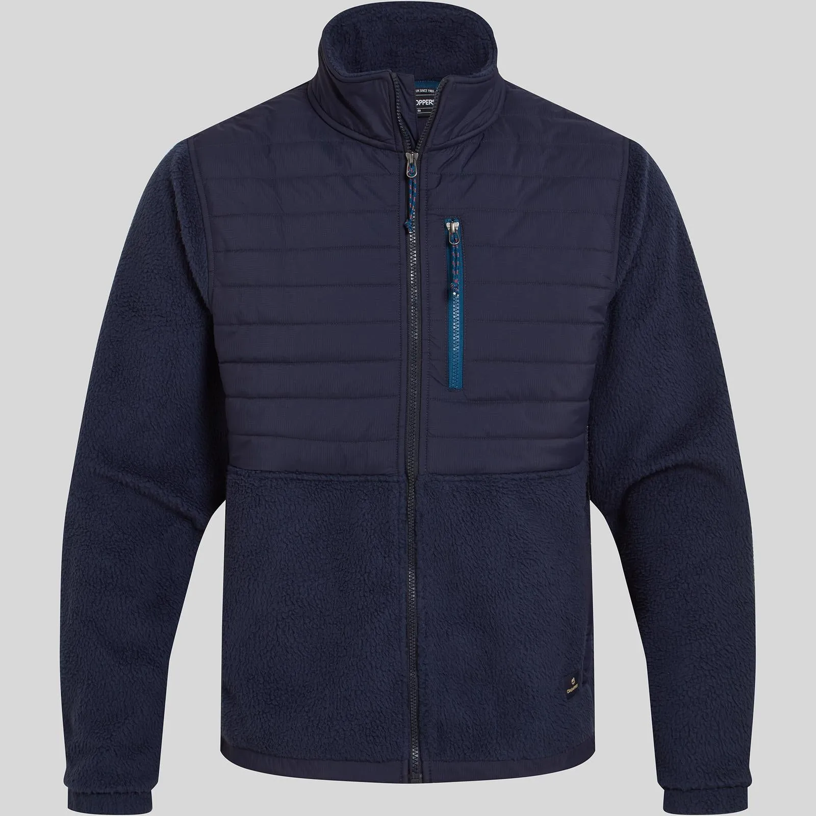 Craghoppers Mens Montadale Insulated Hybrid Borg Fleece Jacket