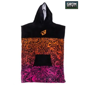 Creatures of Leisure Grom Towel Poncho - Orange/ Pink