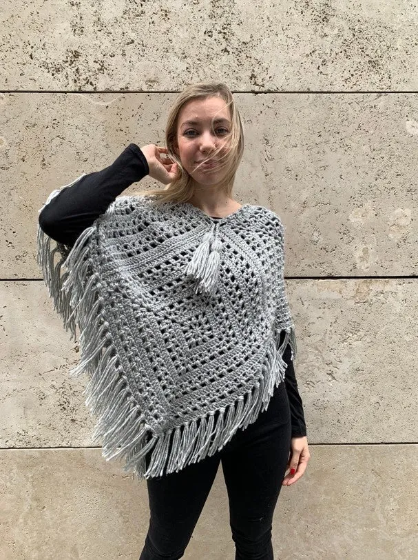 Crochet Kit - Tulip Square Poncho