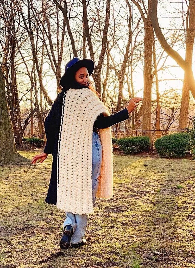 Crochet Kit - Weighted Crochet Poncho