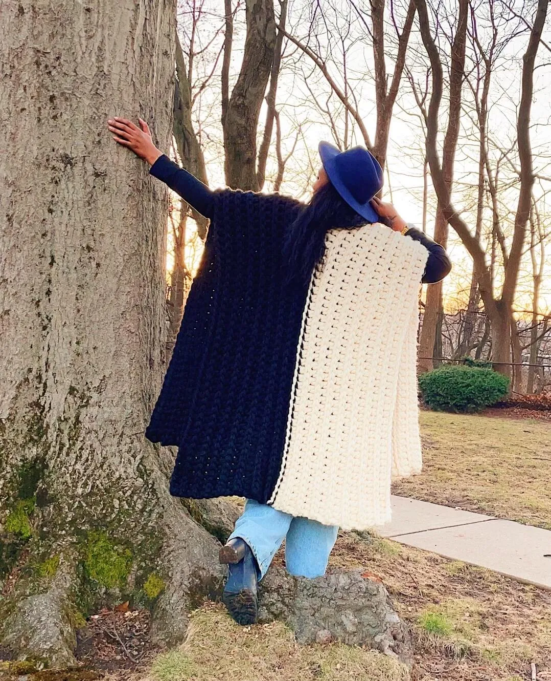 Crochet Kit - Weighted Crochet Poncho