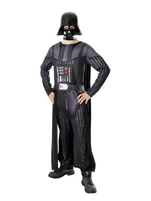 Darth Vader Printed Jumpsuit Costume for Adults - Star Wars