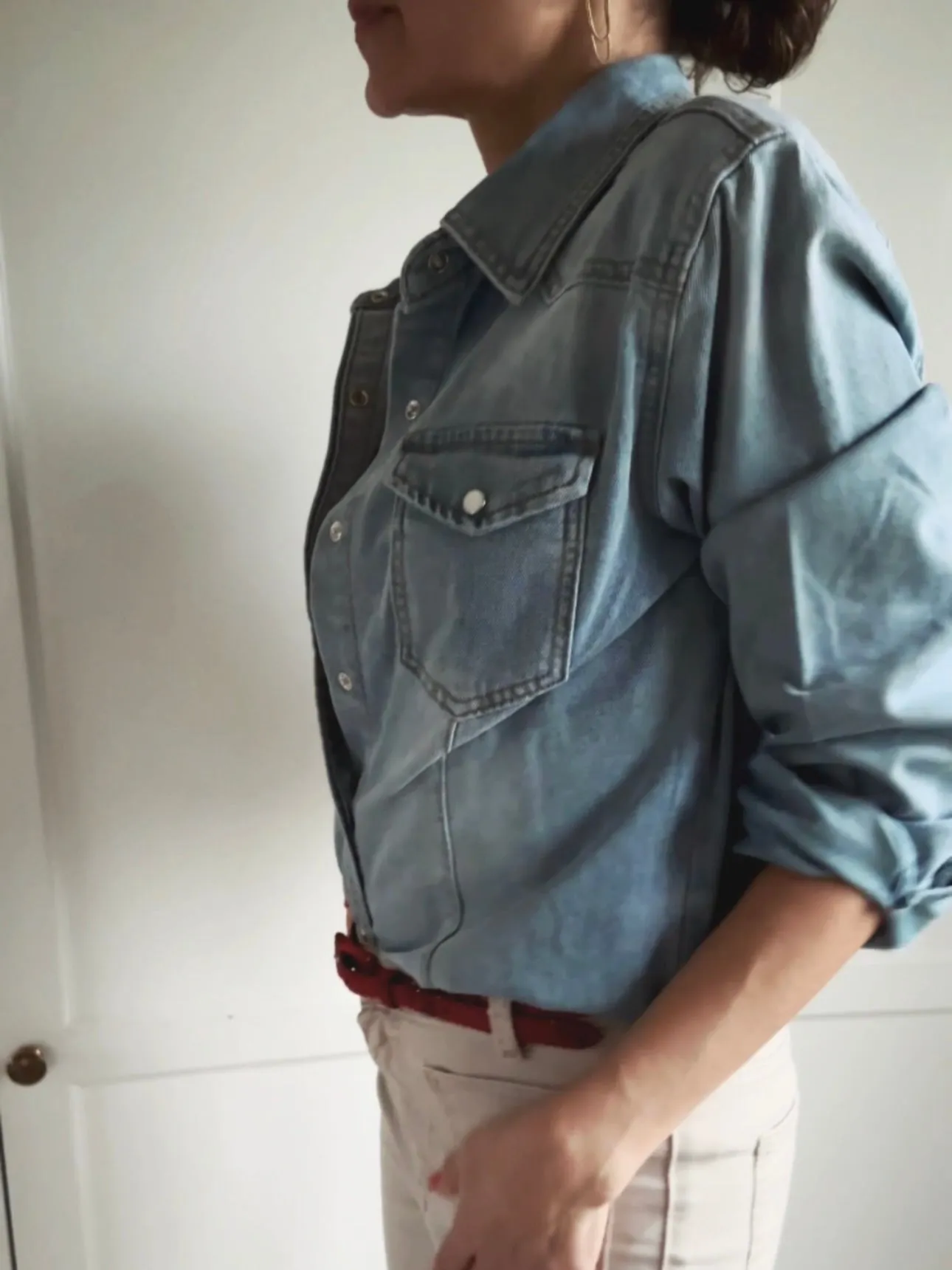 DENIM SHIRT - BLUE