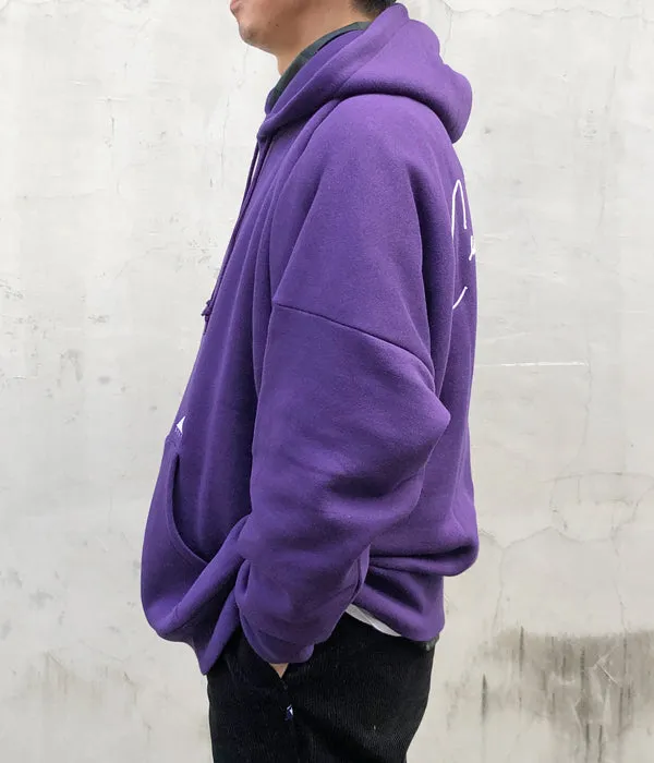 DESCENDANT/Ce jour HOODED SWEAT SHIRT (PURPLE)