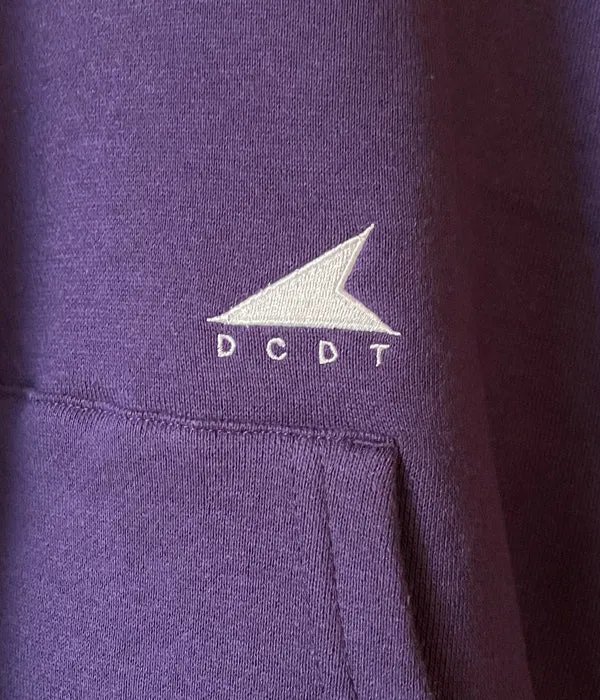 DESCENDANT/Ce jour HOODED SWEAT SHIRT (PURPLE)